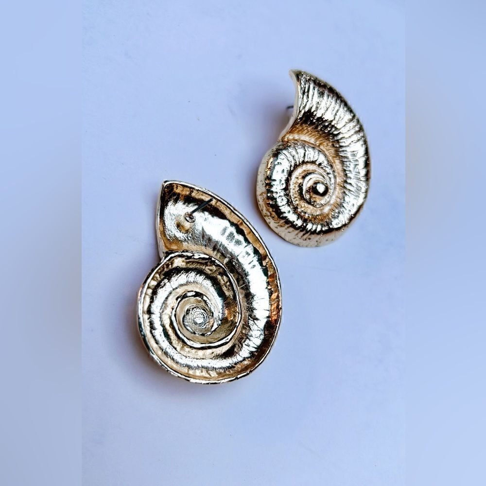 shell earrings H46 - Picture 5 of 6
